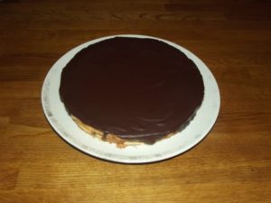 Baumkuchen mit Schokolade